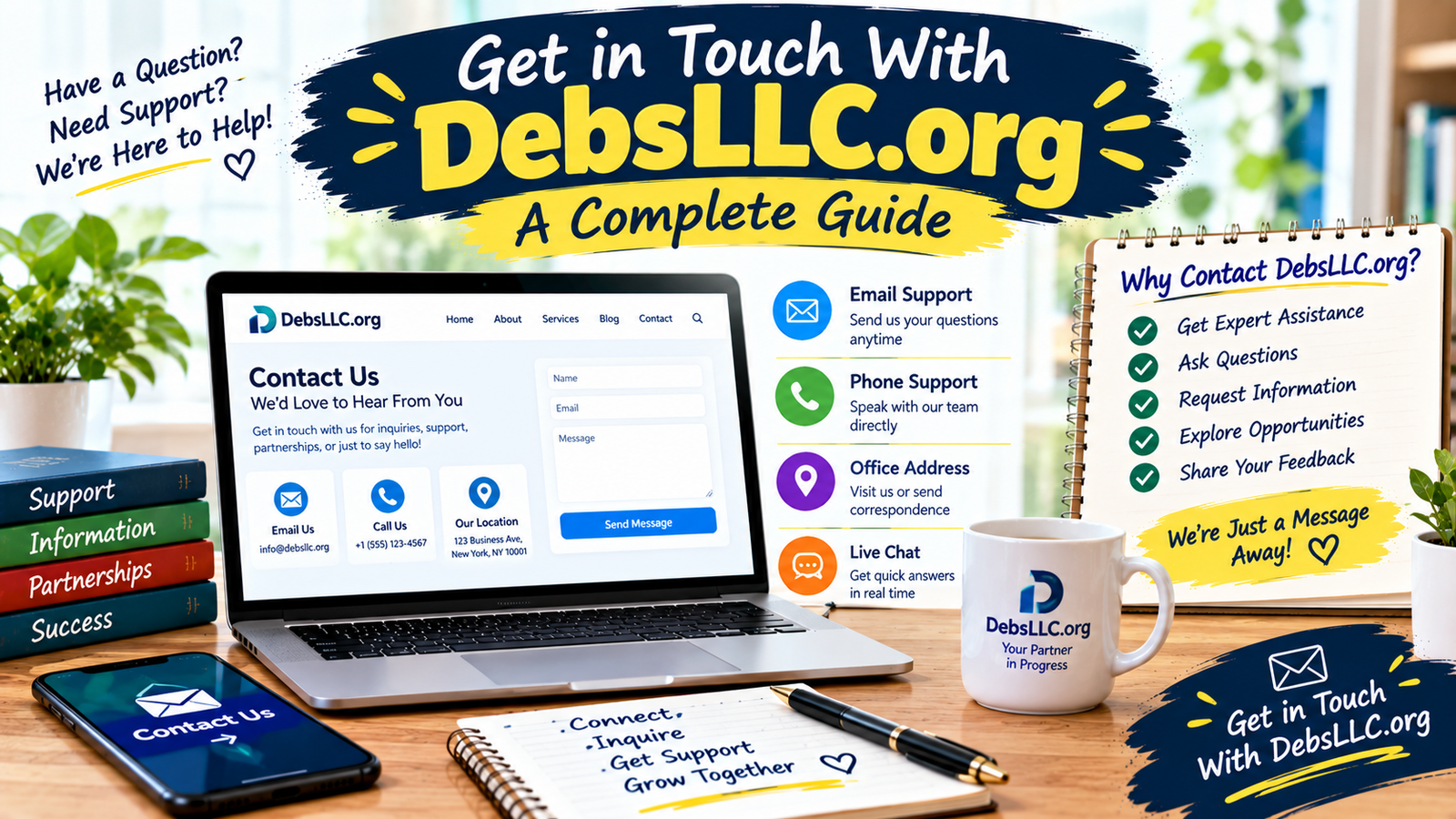 Get in Touch With DebsLLC.org